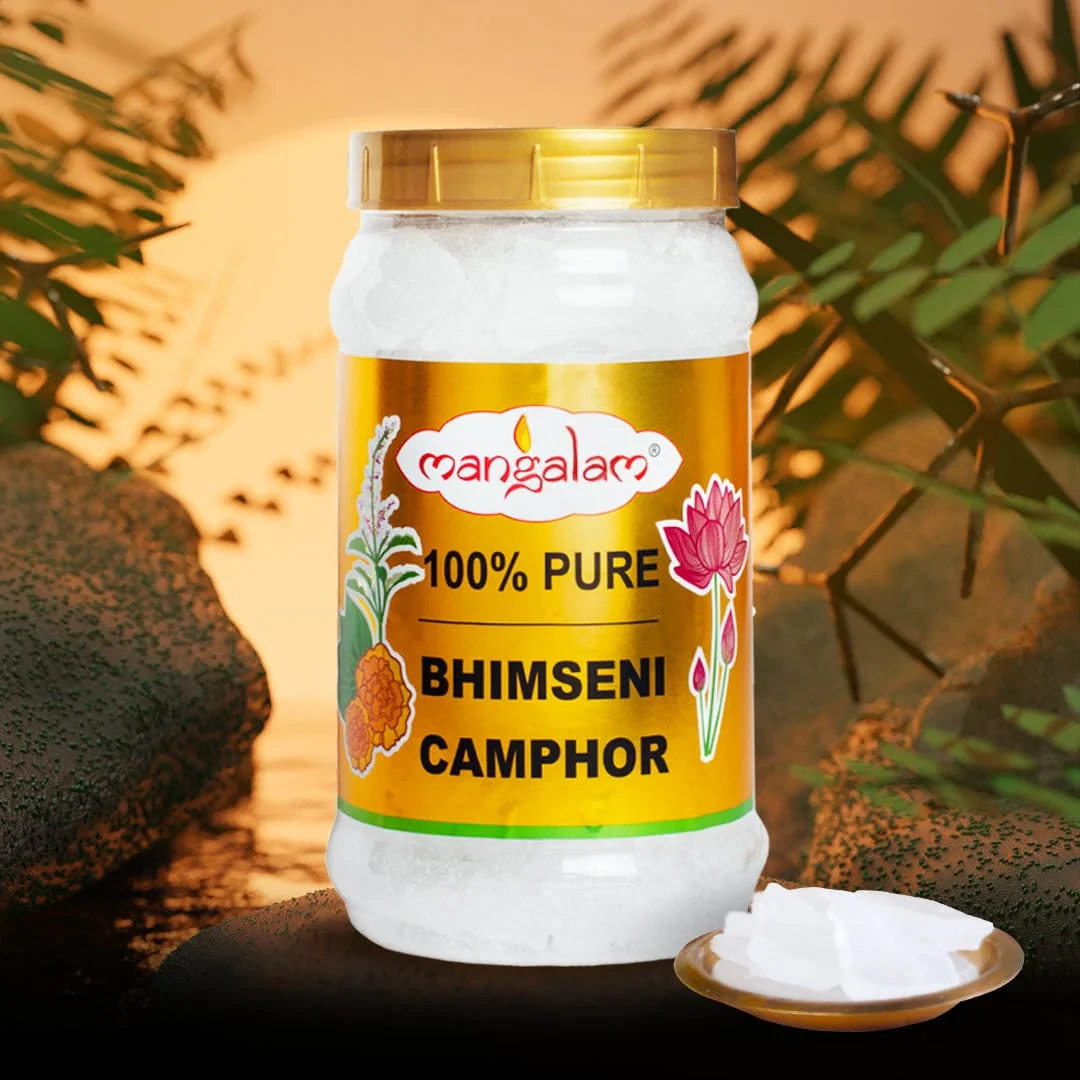 Bhimseni  Kapoor 100g jar/भीमसेनी कपूर 100 ग्राम जार