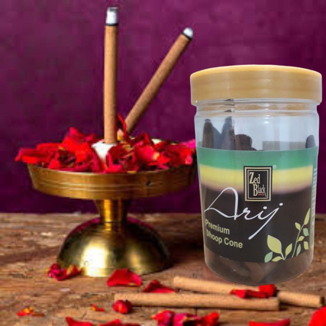 Zed Black Arij Dhoop Cones/ज़ेड ब्लैक अरीज धूप कोन