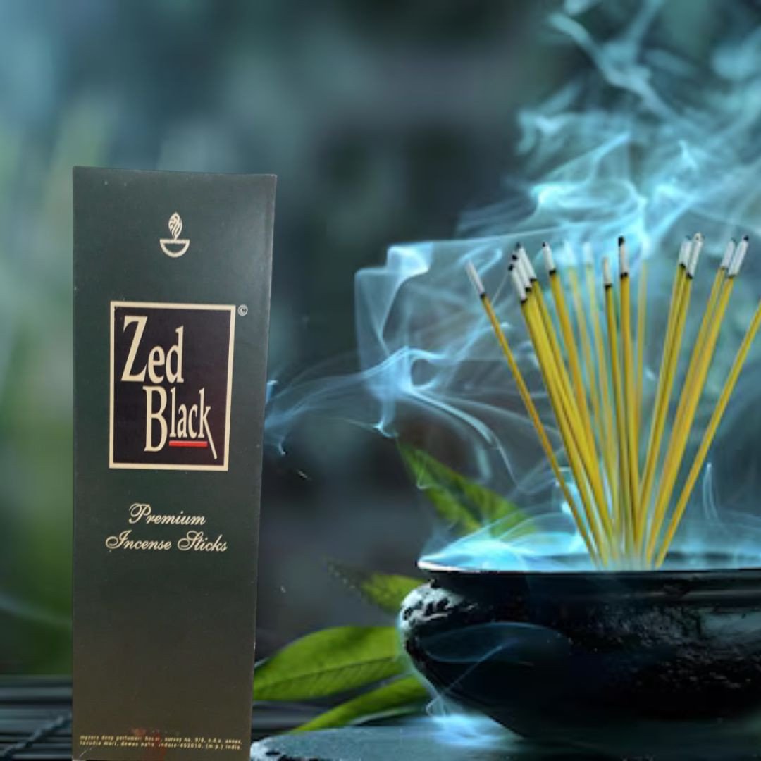 Zed Black Premium Incense Agarbatti 32pcs/ज़ेड ब्लैक प्रीमियम अगरबत्ती (32 पीस)