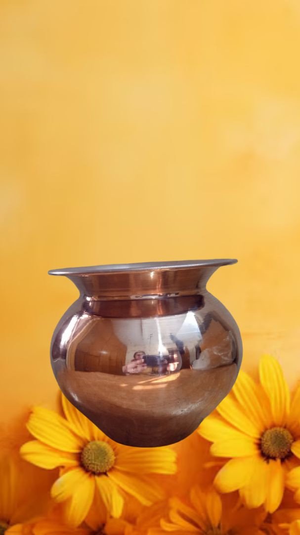 तांबे का कलश – पूजा और धार्मिक अनुष्ठानों के लिए|Copper Kalash for Puja