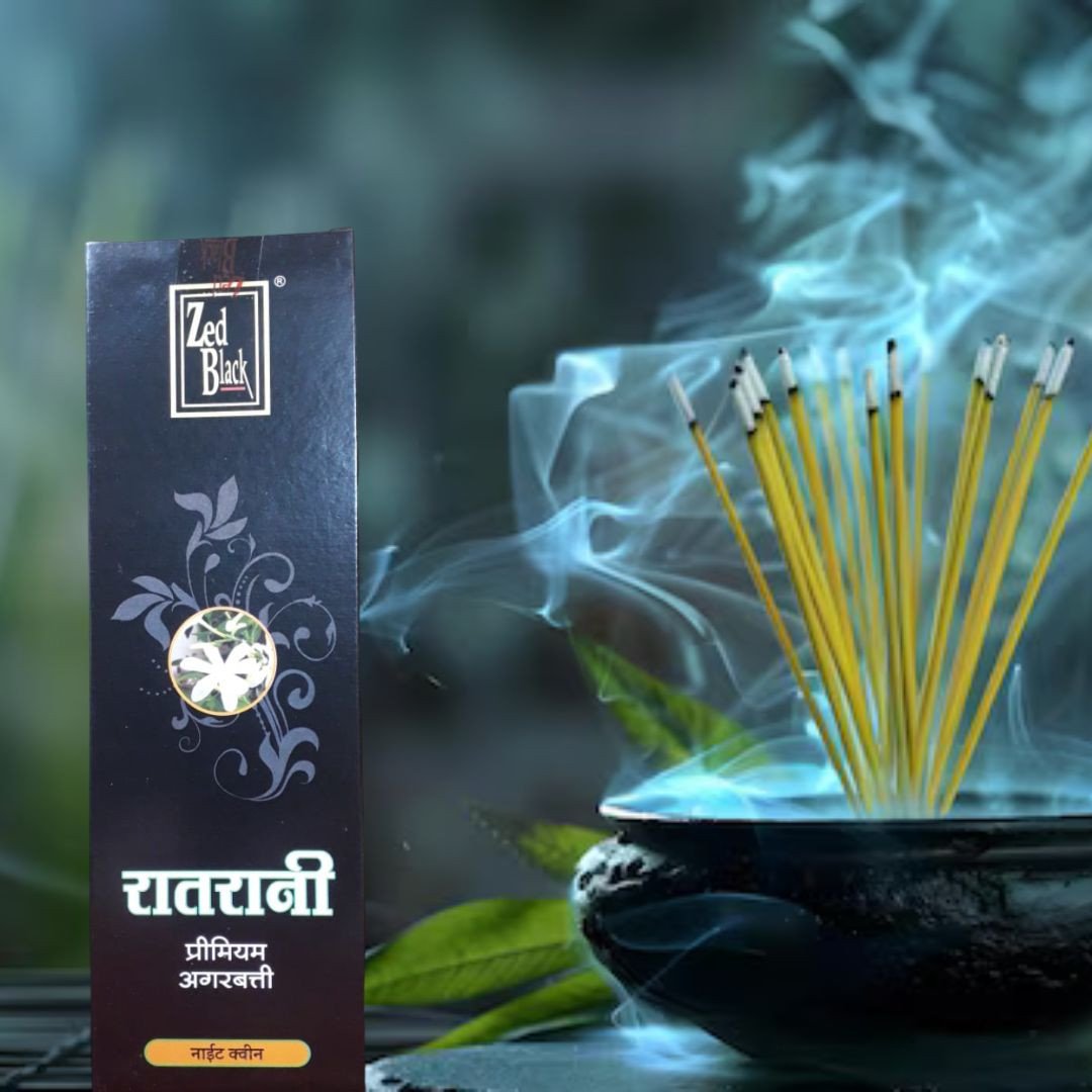 Zed Black Ratrani Agarbatti 32 pcs/ज़ेड ब्लैक रातरानी अगरबत्ती (32 पीस)